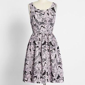 ModCloth Purple Halloween Dress